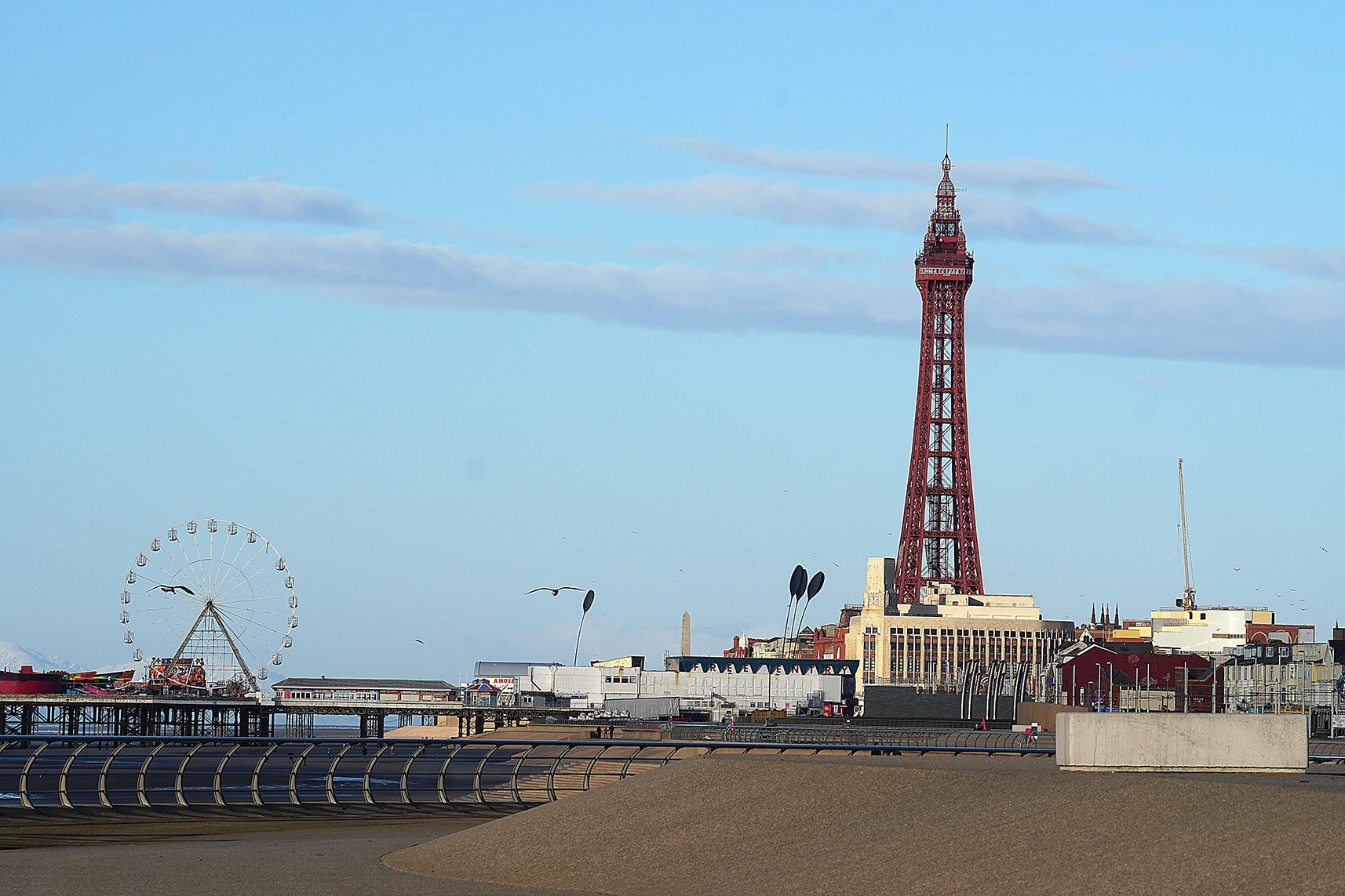 Blackpool Tower and the seafront