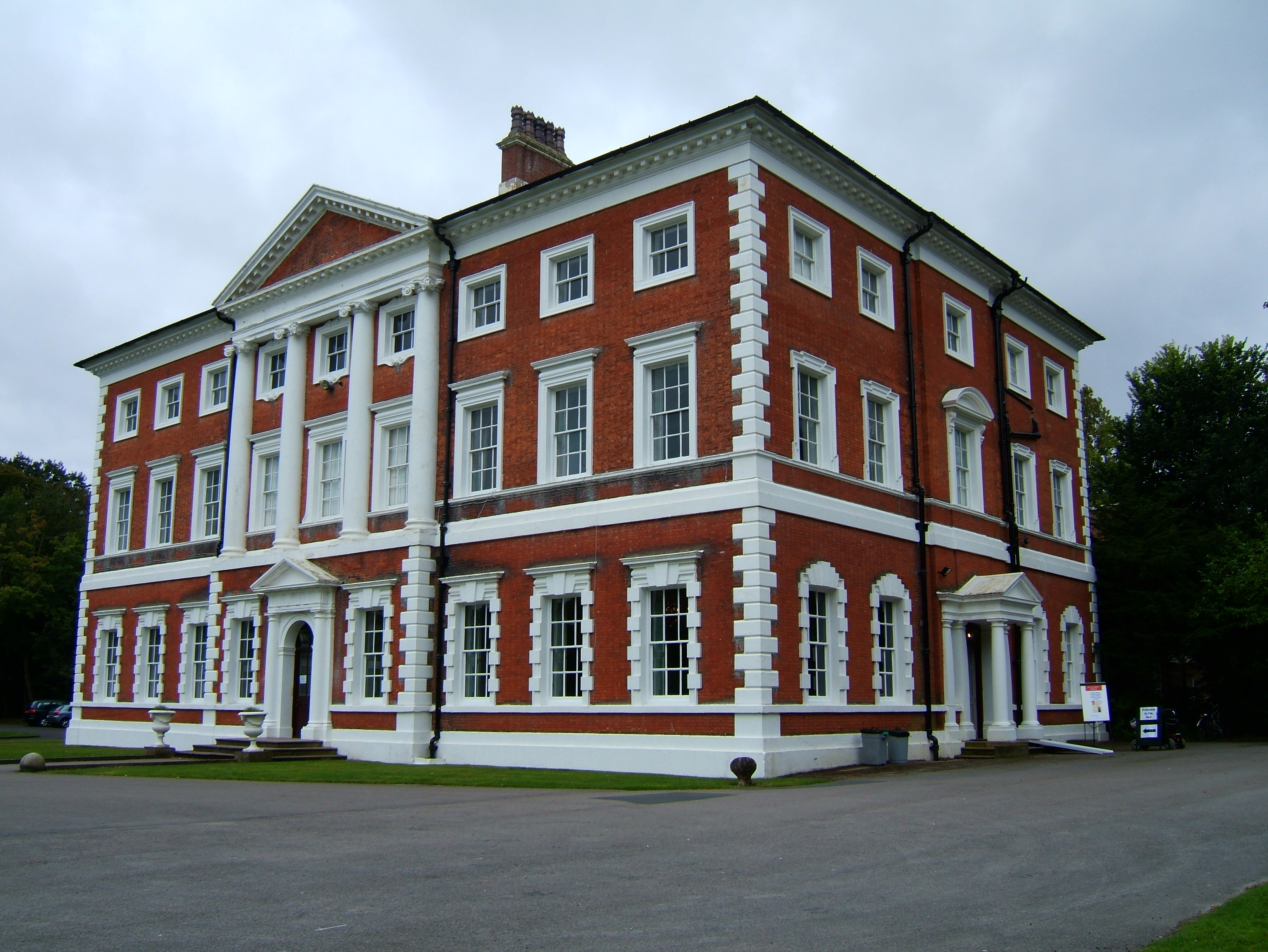 The historic exterior of Lytham Hall